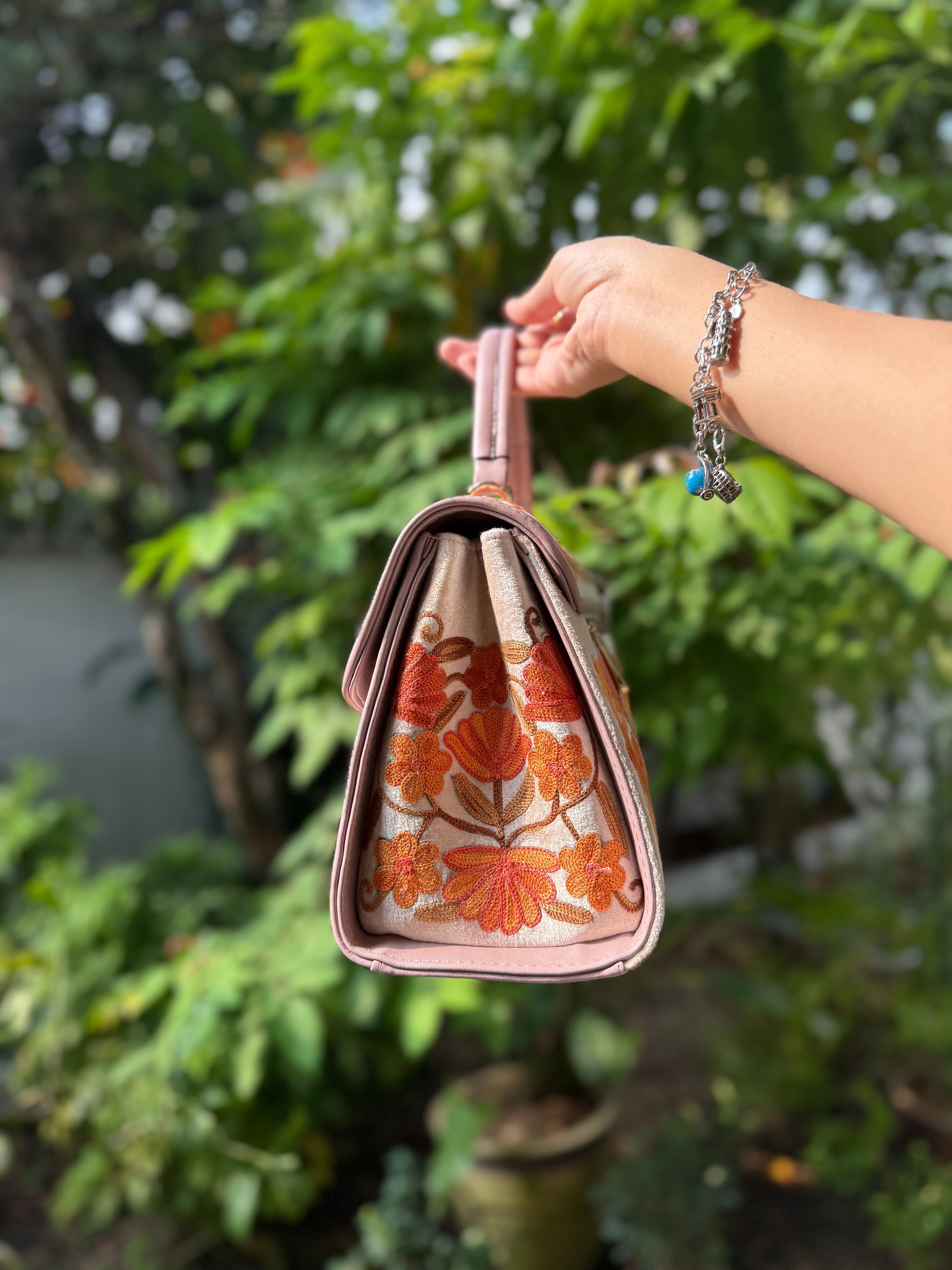 Floral Kashmiri Handbag