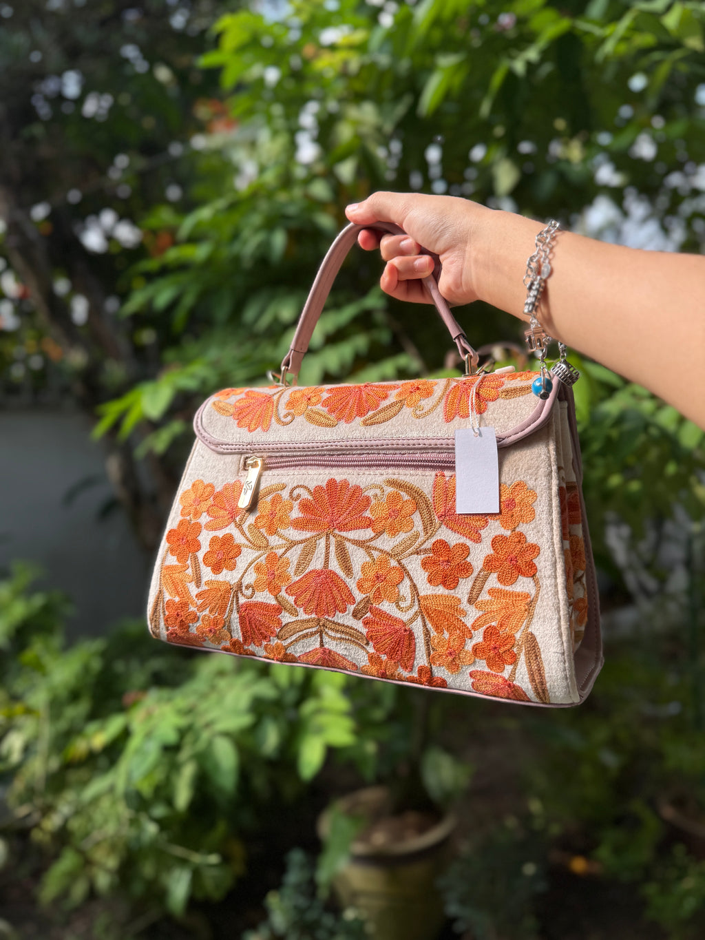 Floral Kashmiri Handbag
