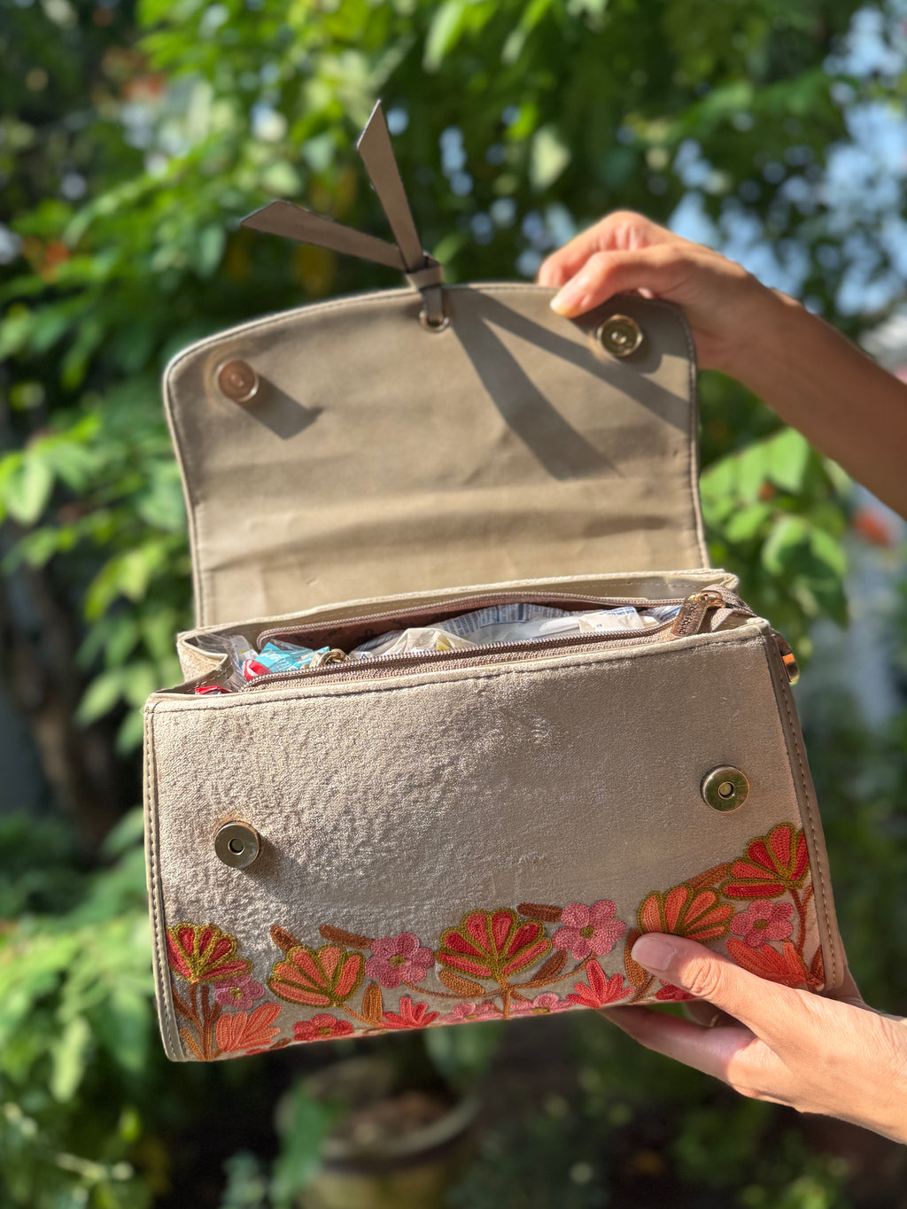 Floral Kashmiri Handbag