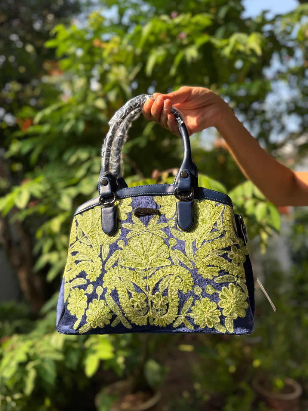 Floral Kashmiri Handbag
