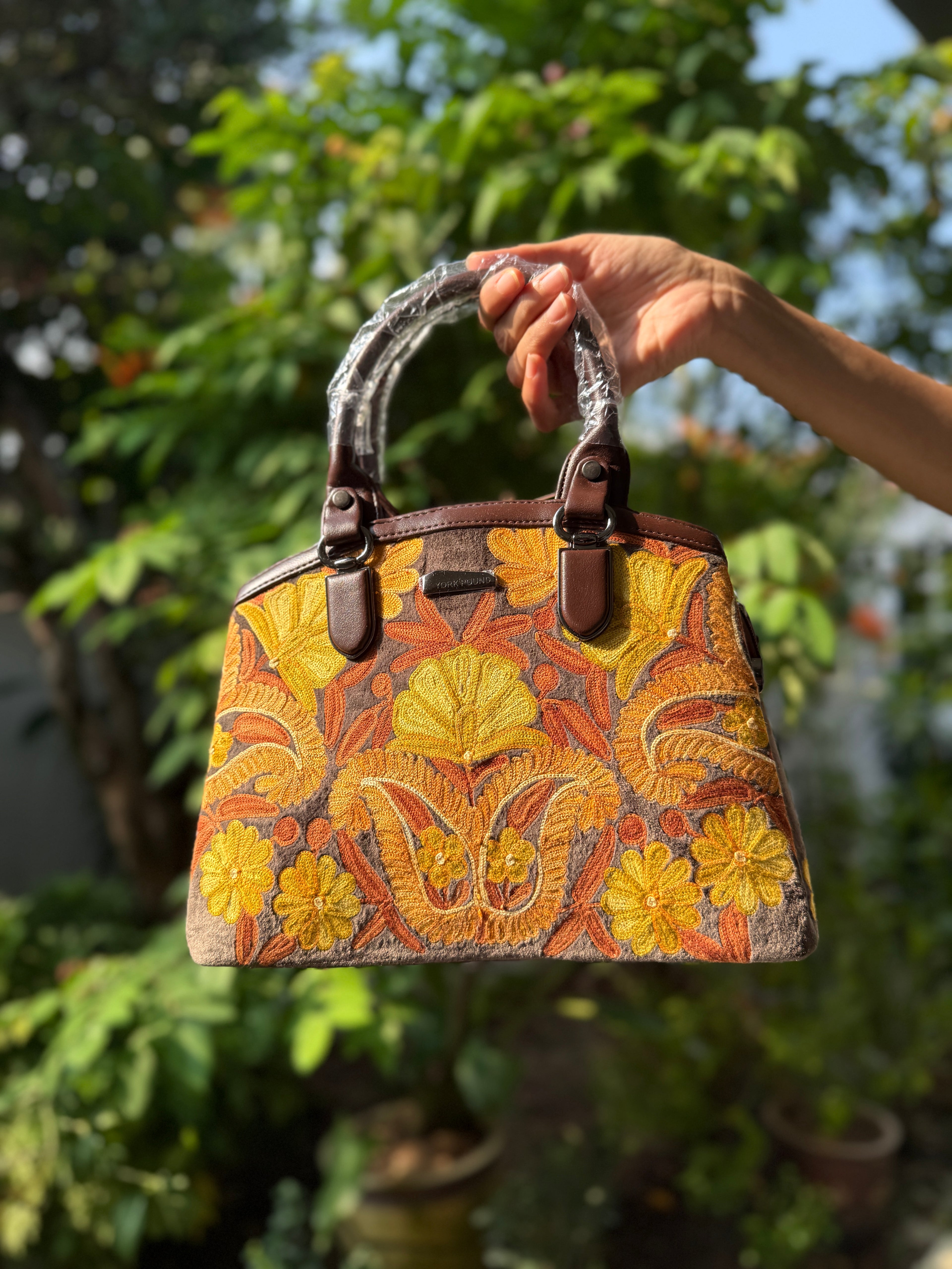 Floral Kashmiri Handbag