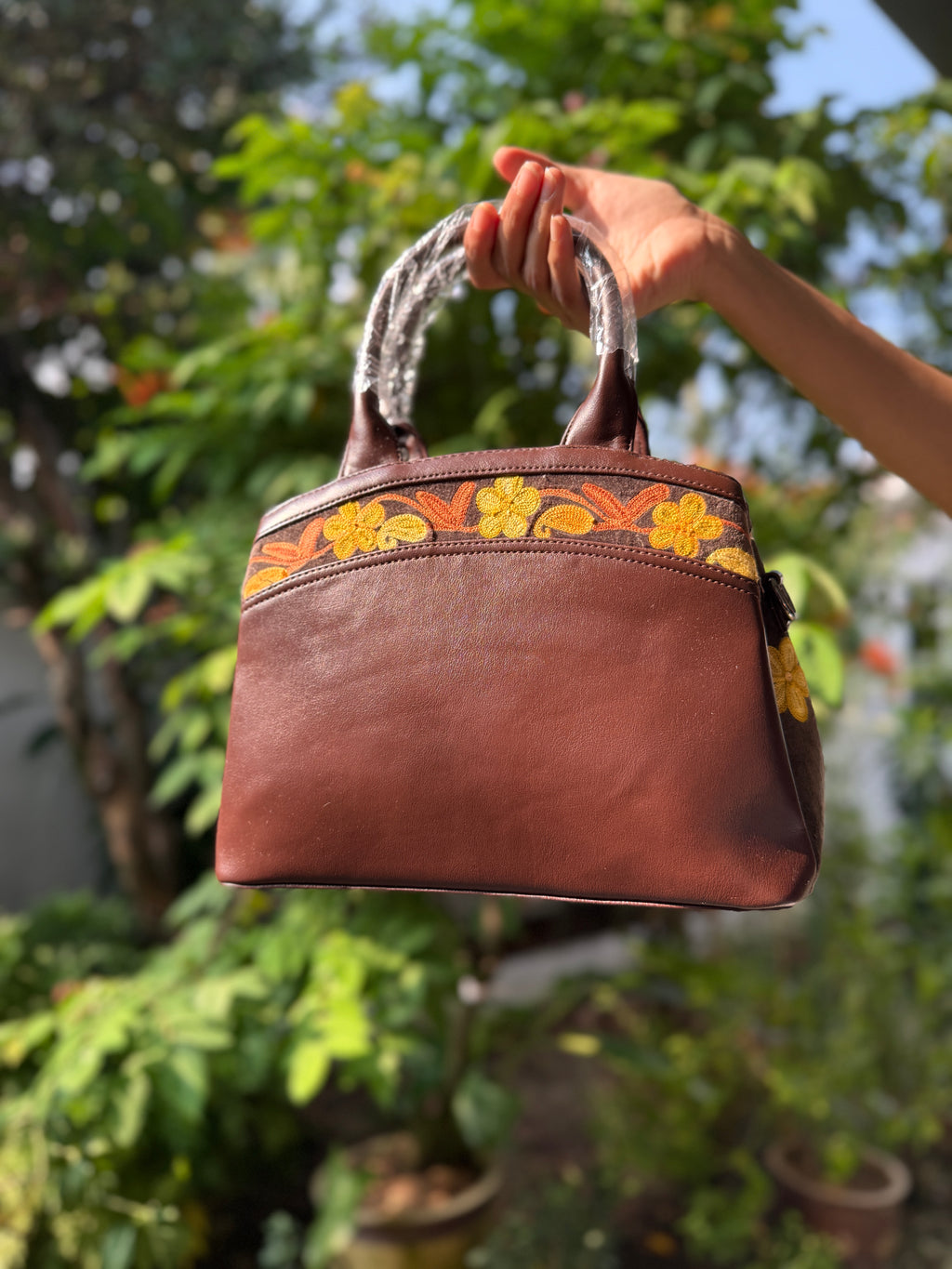 Floral Kashmiri Handbag