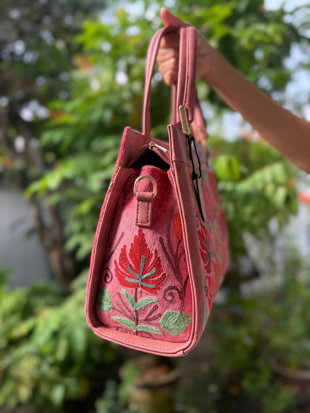 Floral Kashmiri Handbag