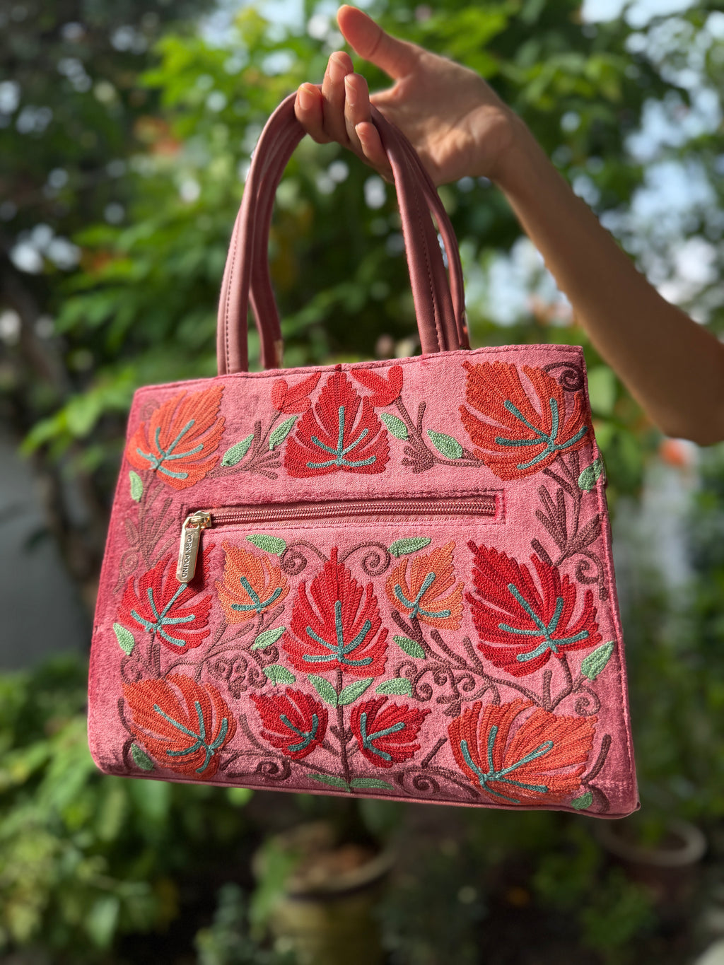 Floral Kashmiri Handbag