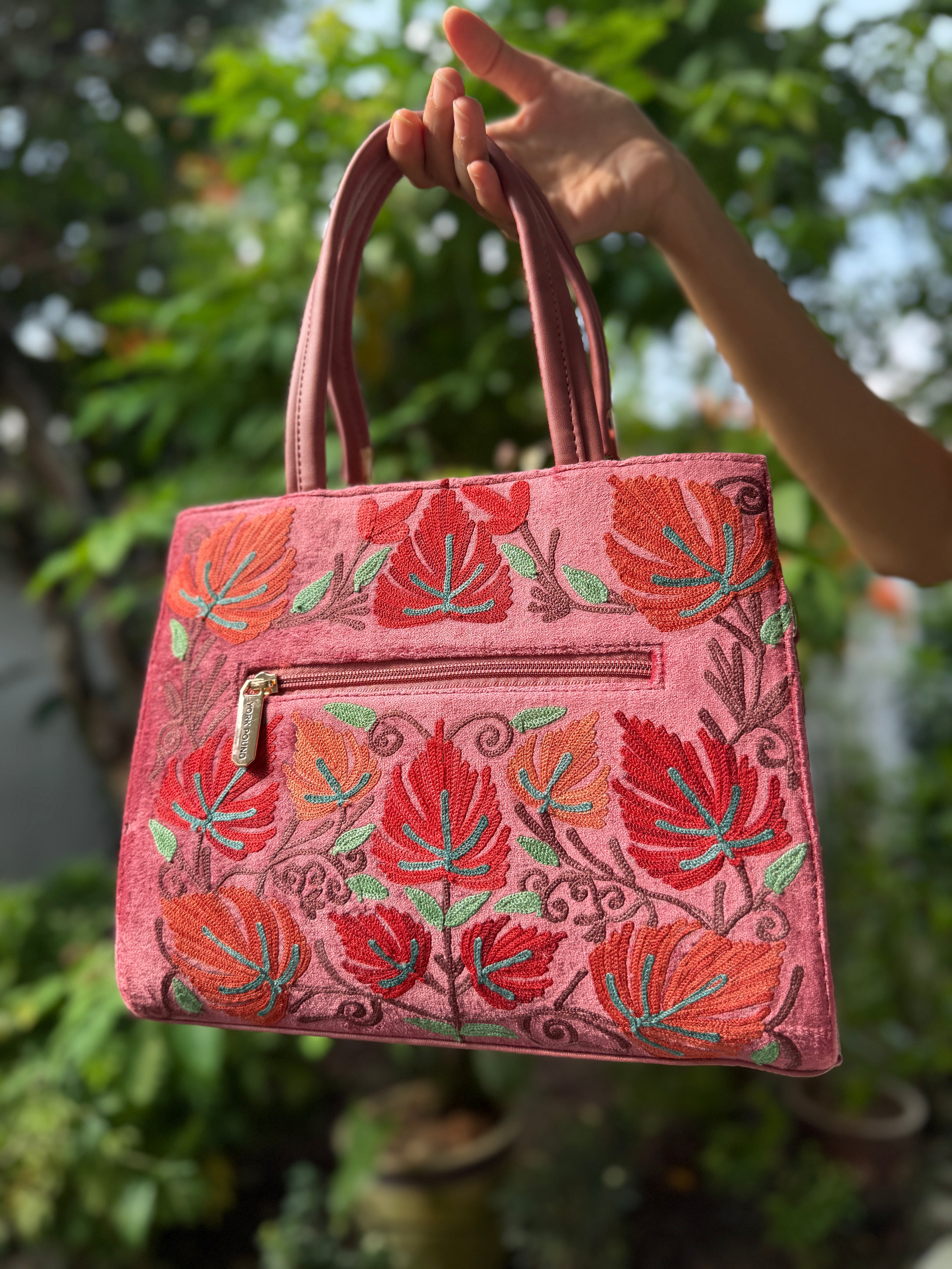Floral Kashmiri Handbag