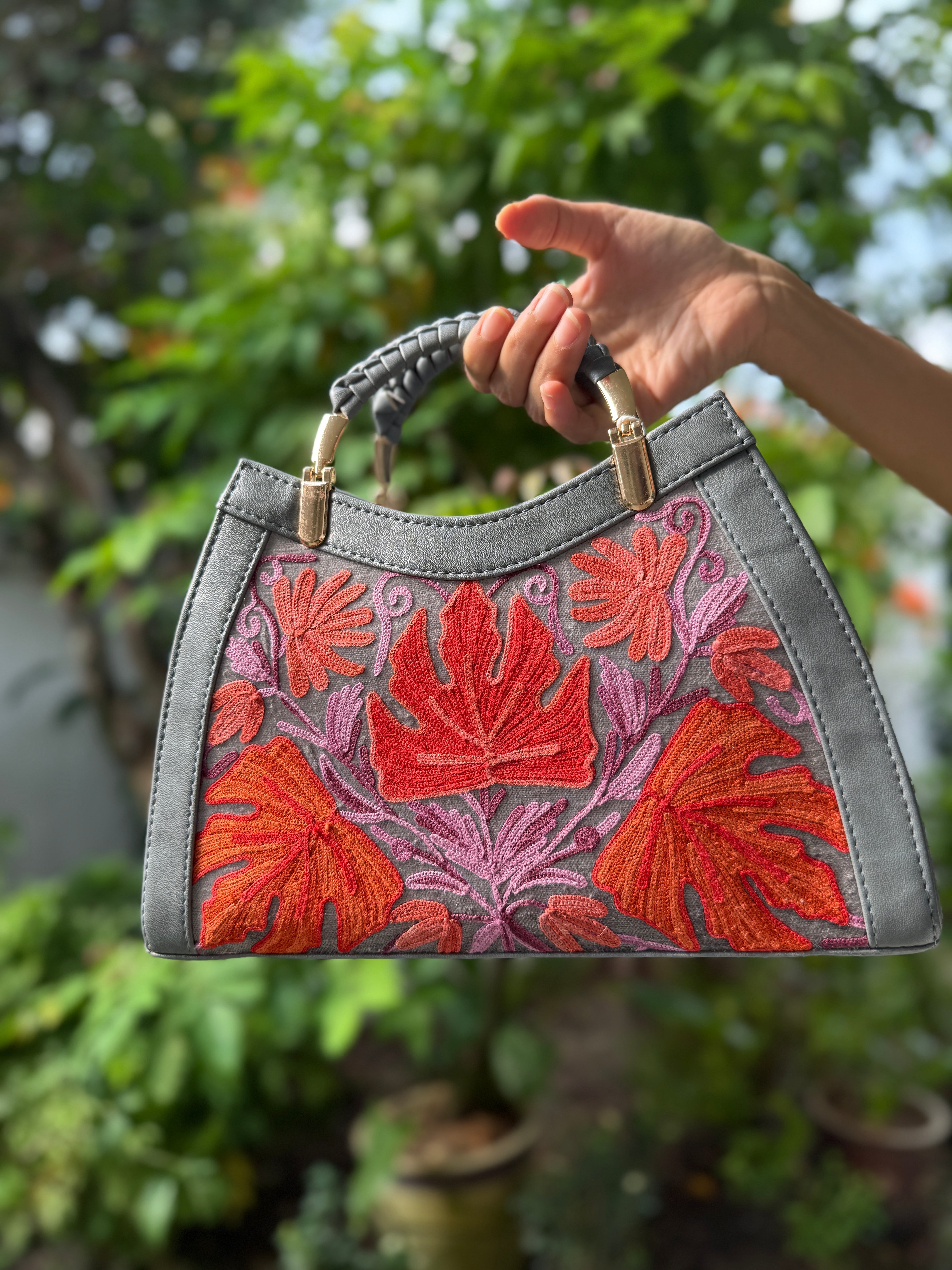 Floral Kashmiri Handbag