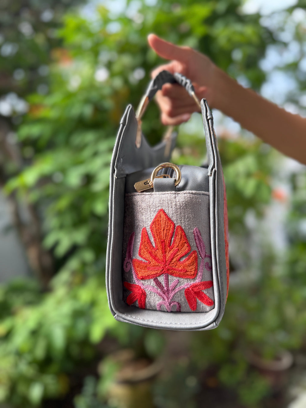 Floral Kashmiri Handbag