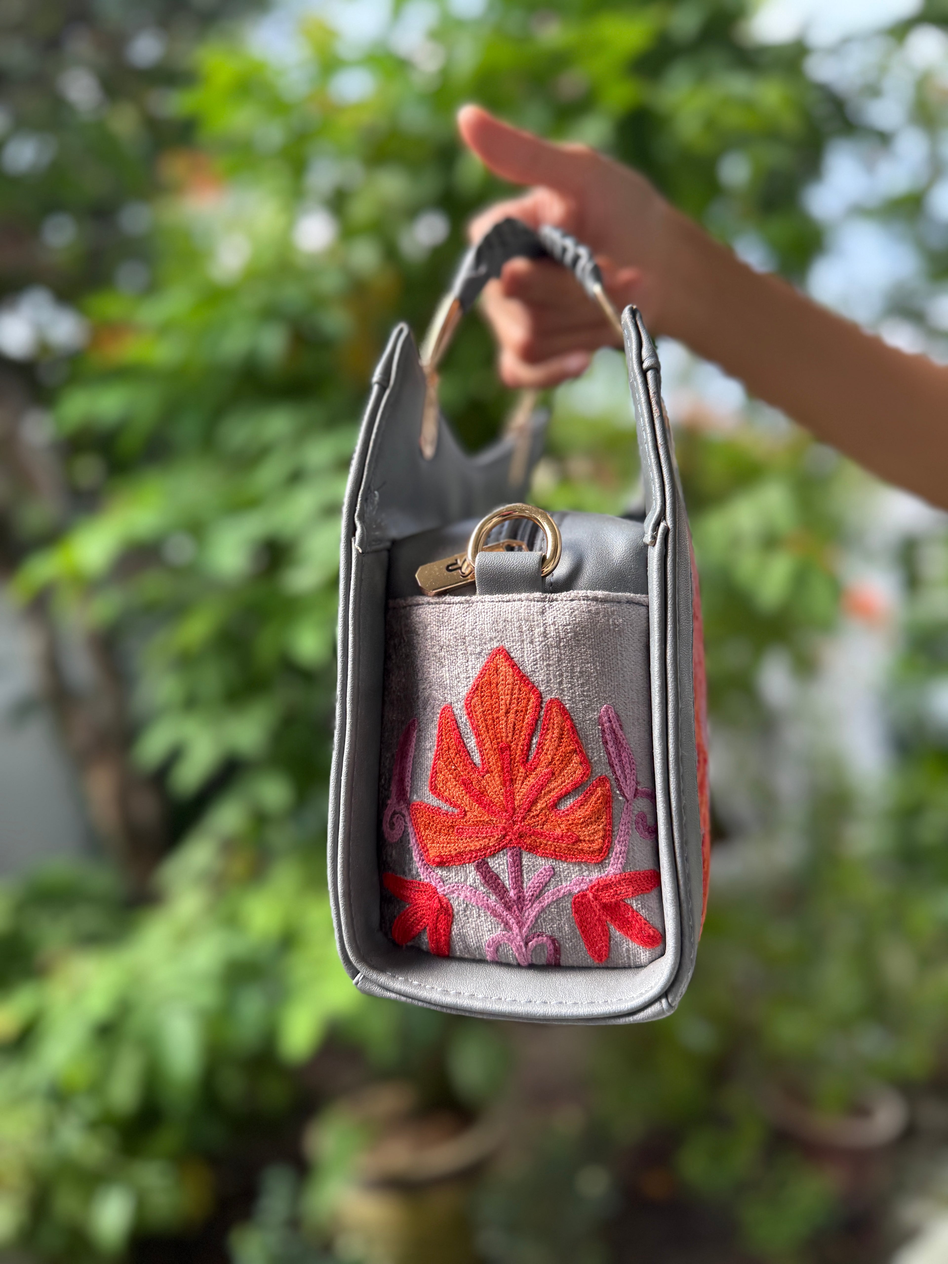Floral Kashmiri Handbag