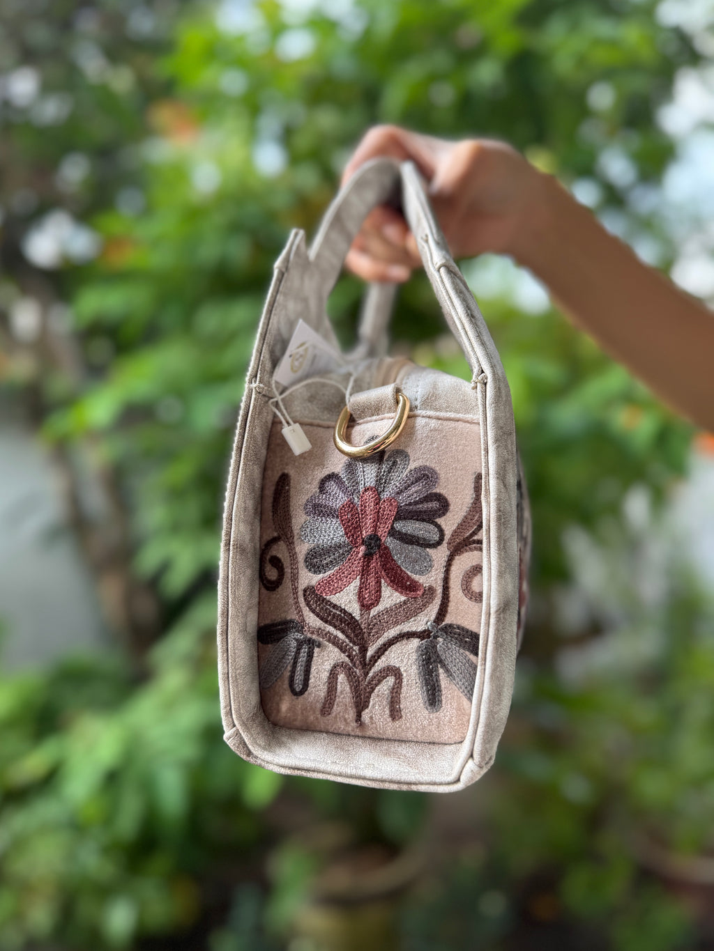 Floral Kashmiri Handbag
