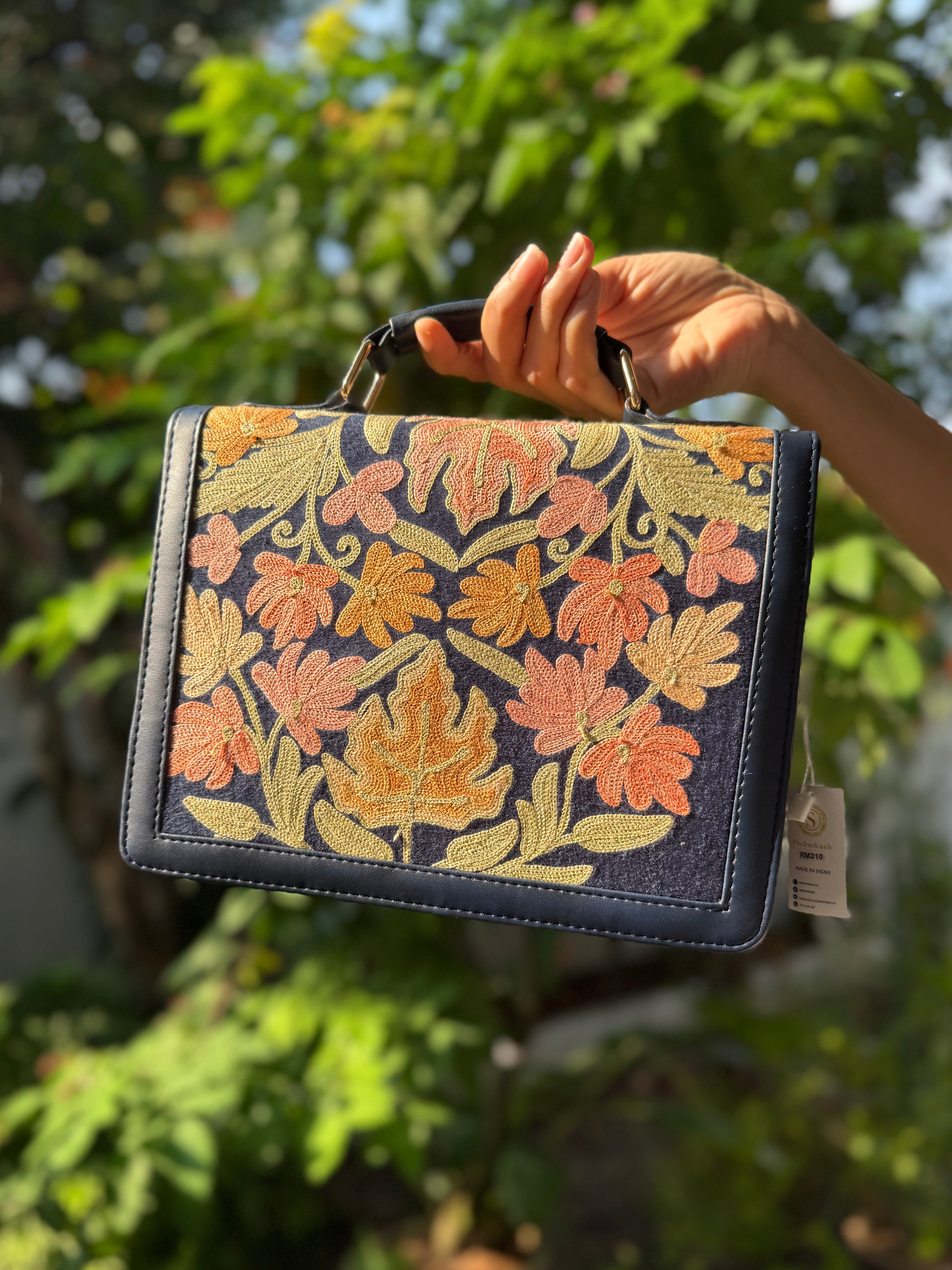 Floral Kashmiri Handbag