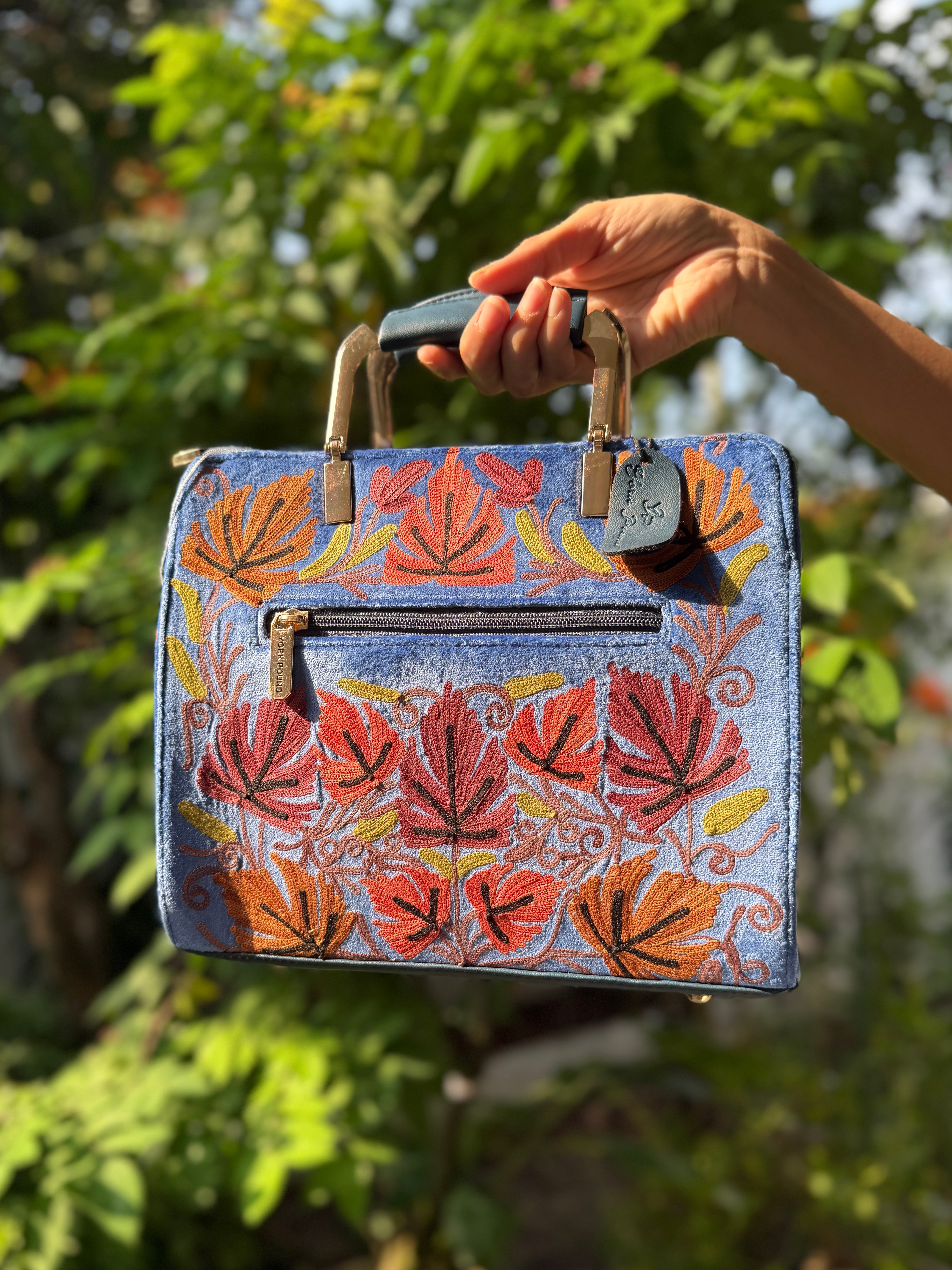 Floral Kashmiri Handbag