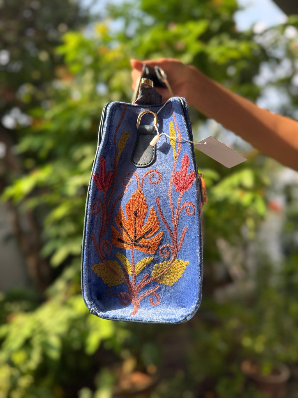Floral Kashmiri Handbag