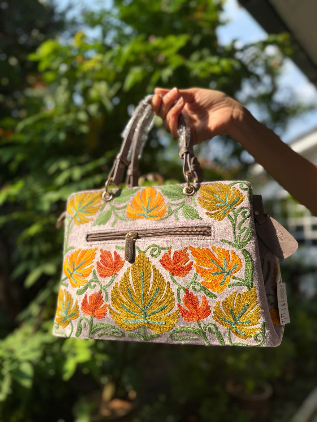 Floral Kashmiri Handbag