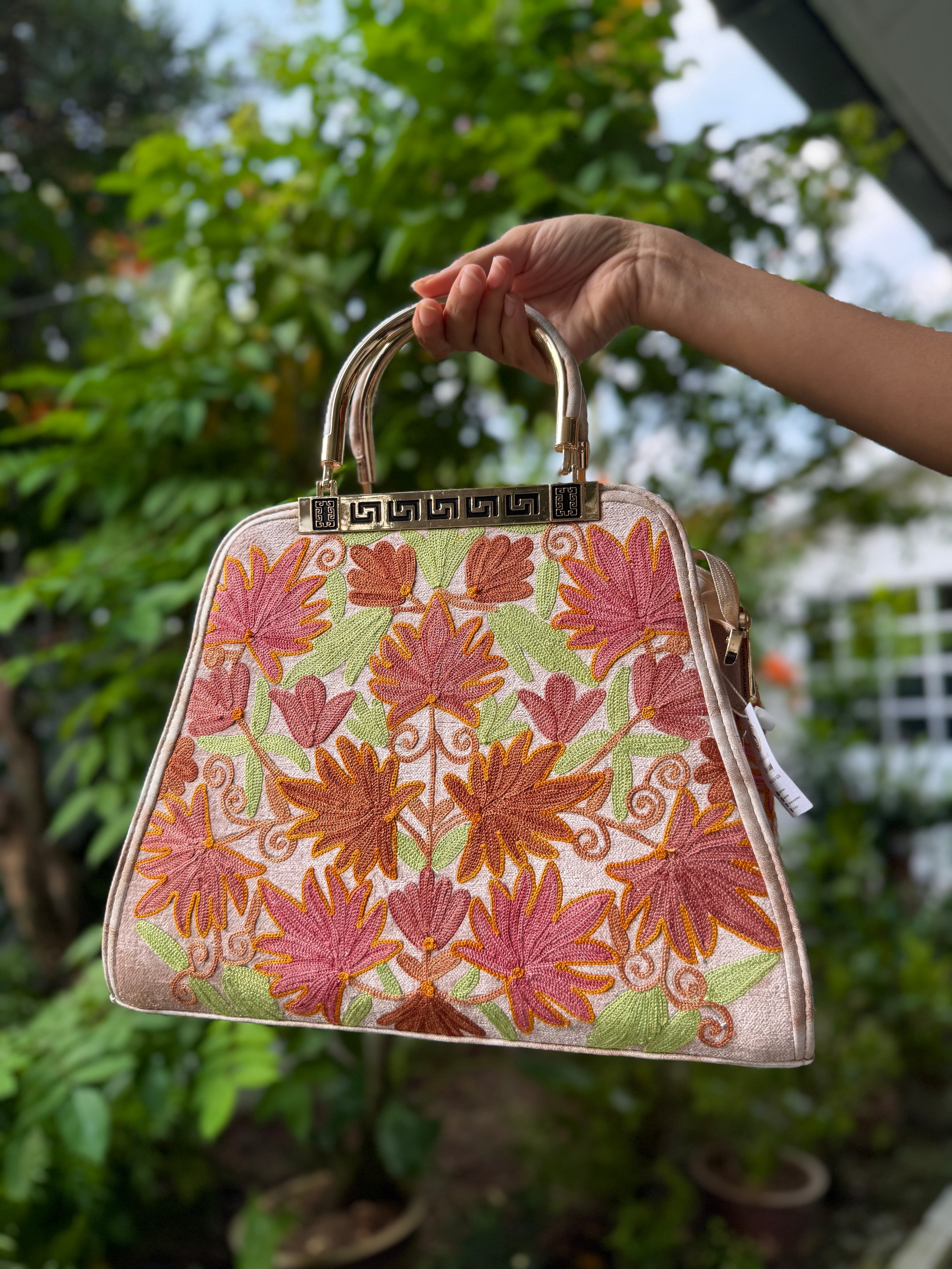 Floral Kashmiri Handbag