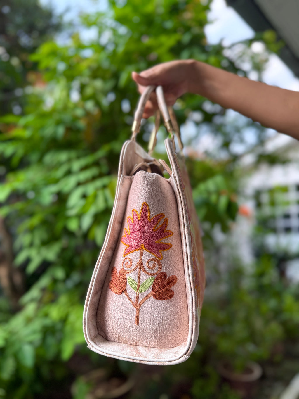 Floral Kashmiri Handbag