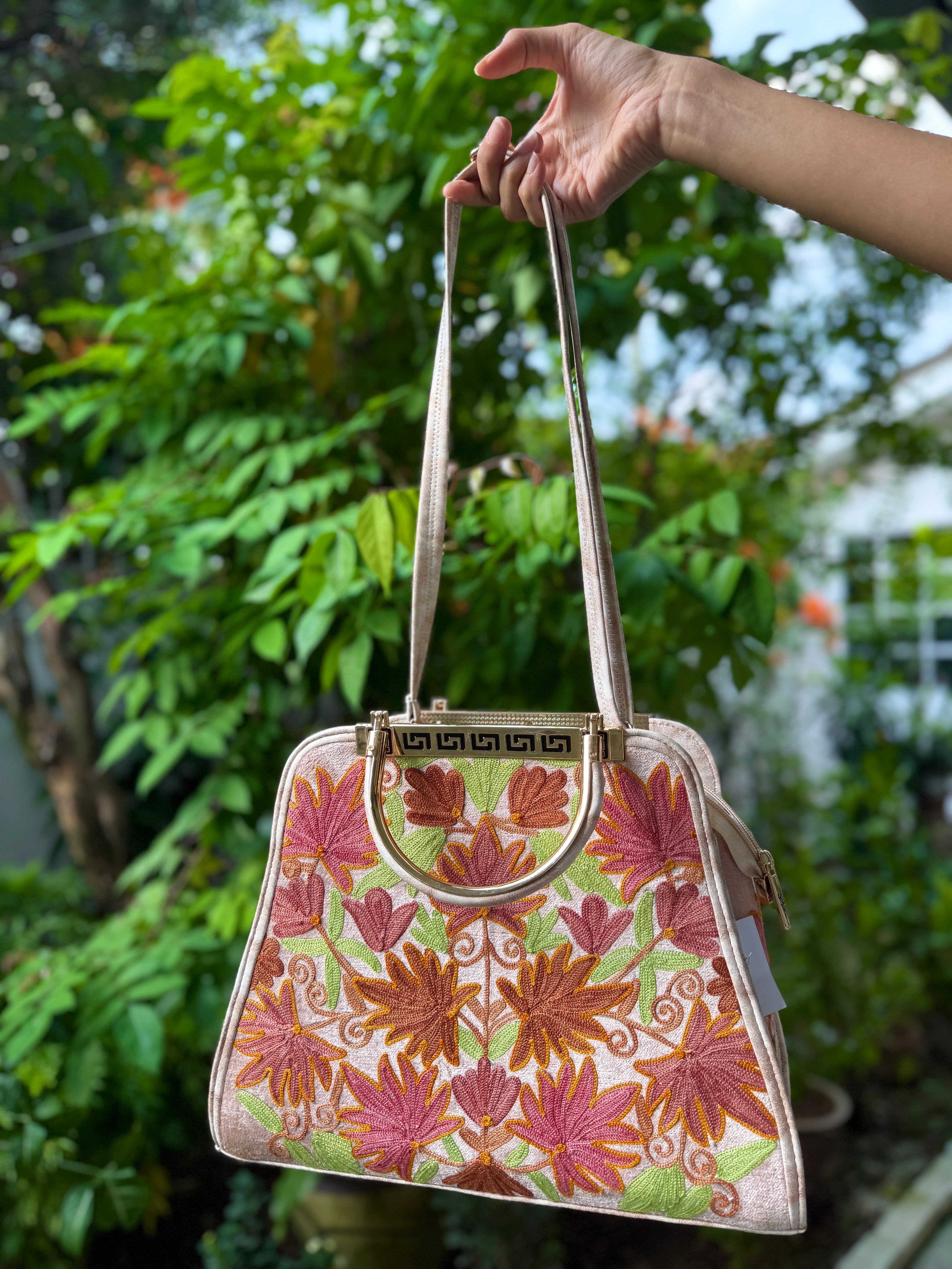 Floral Kashmiri Handbag