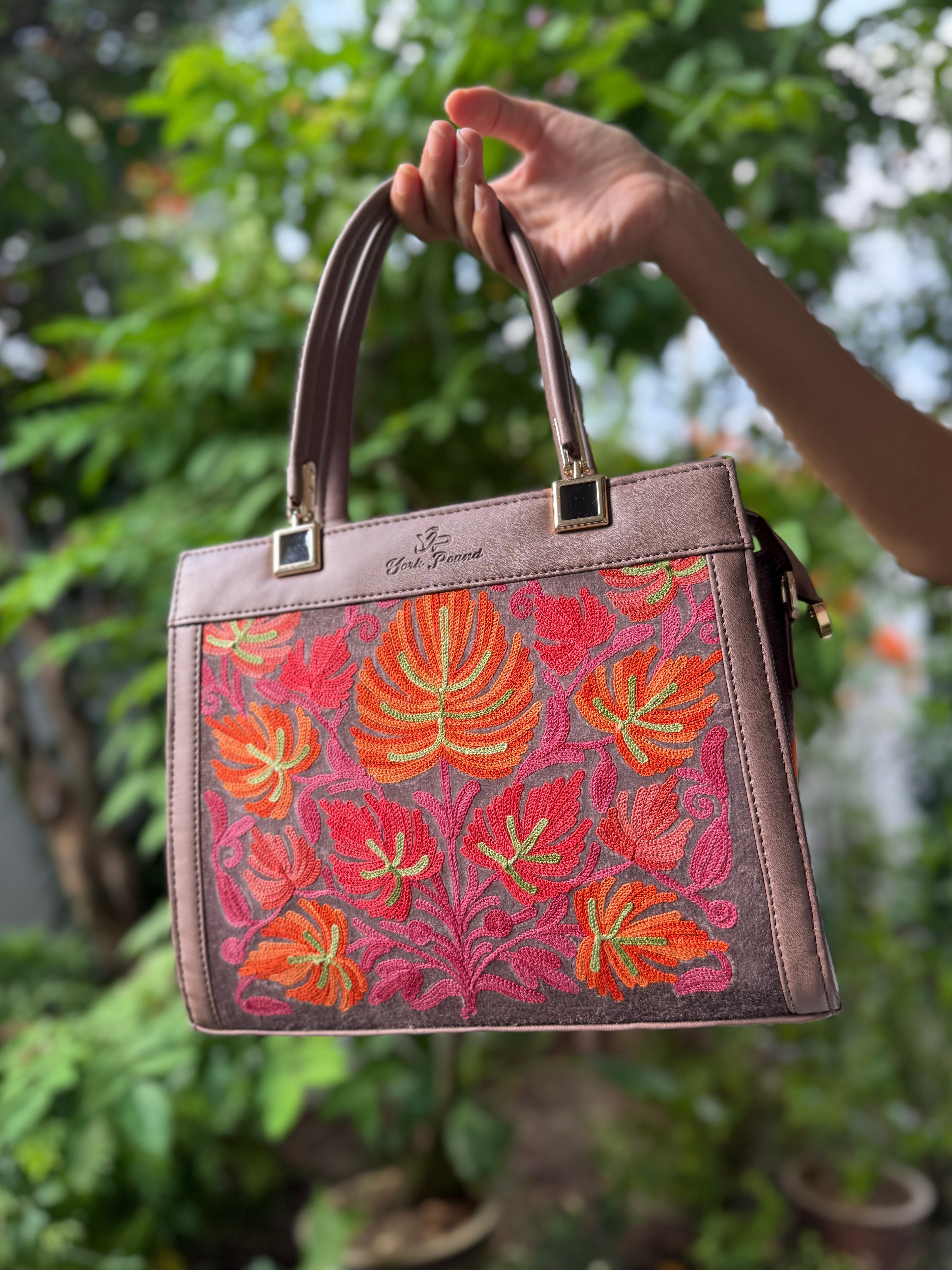 Floral Kashmiri Handbag