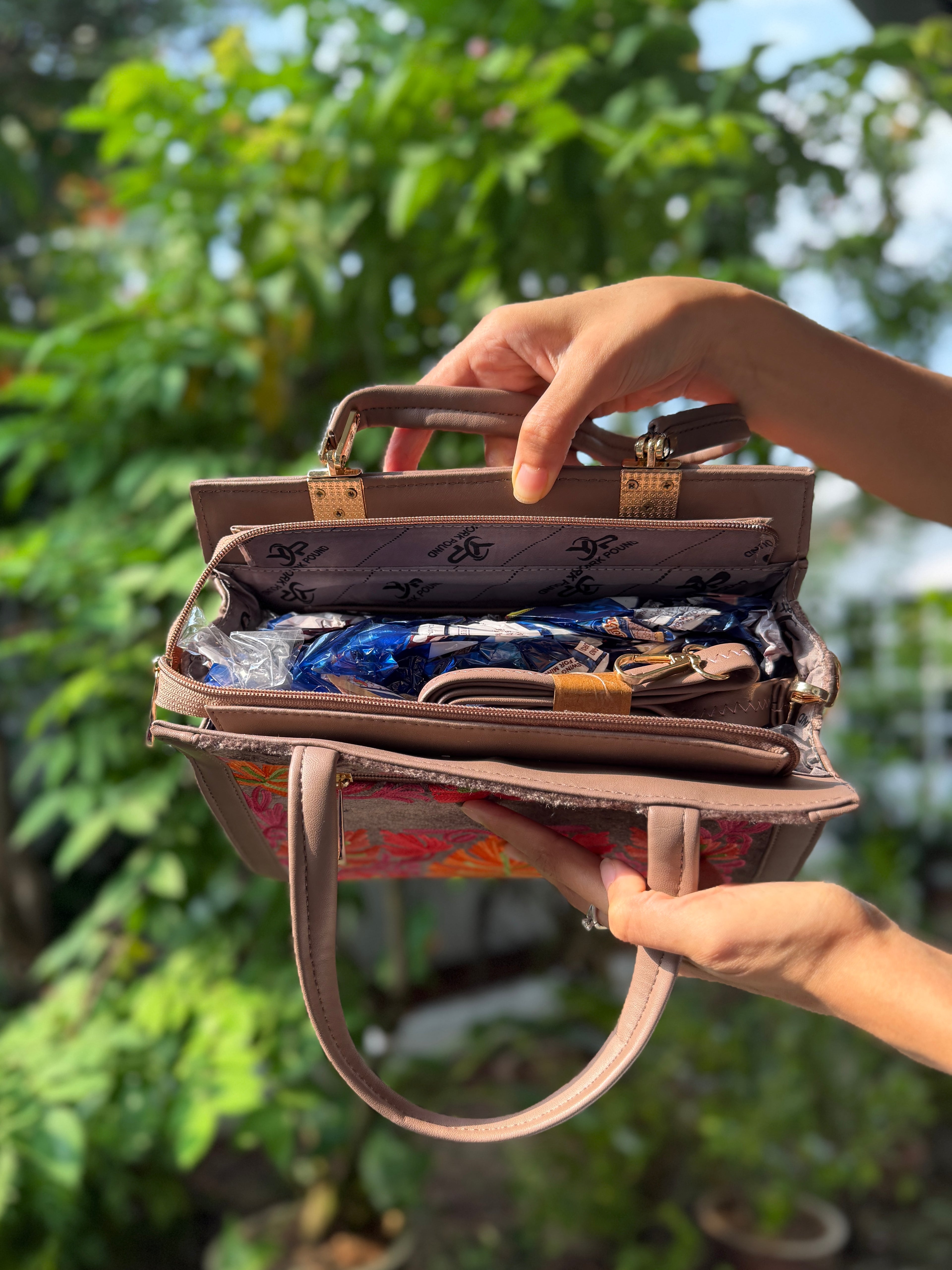 Floral Kashmiri Handbag