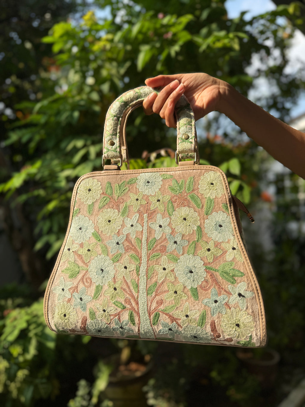 Floral Kashmiri Handbag