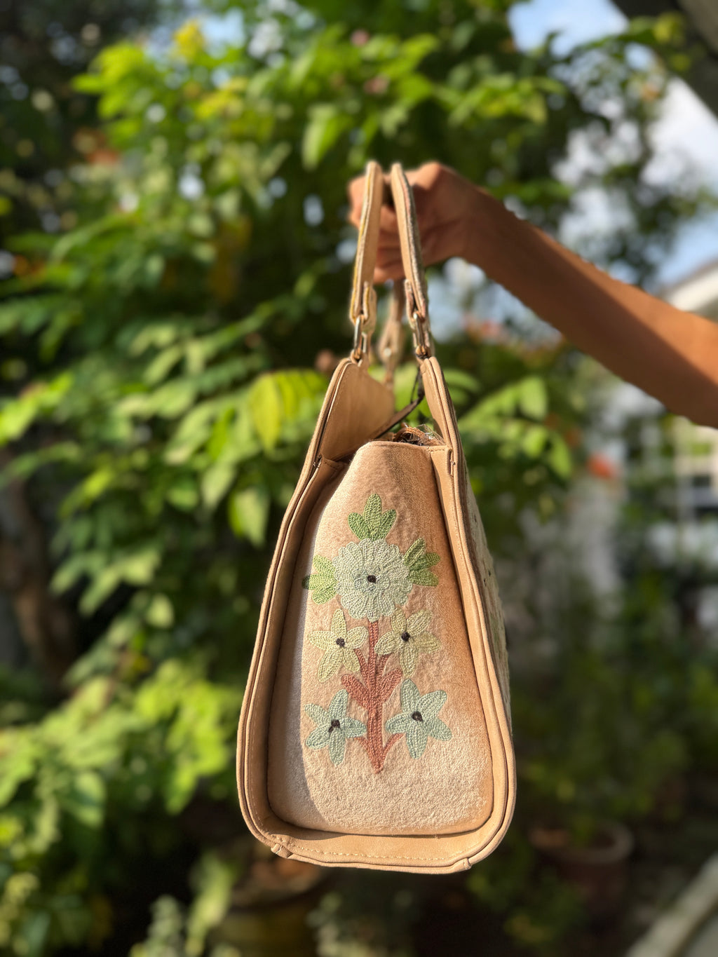 Floral Kashmiri Handbag