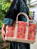 Floral Kashmiri Travel Bag