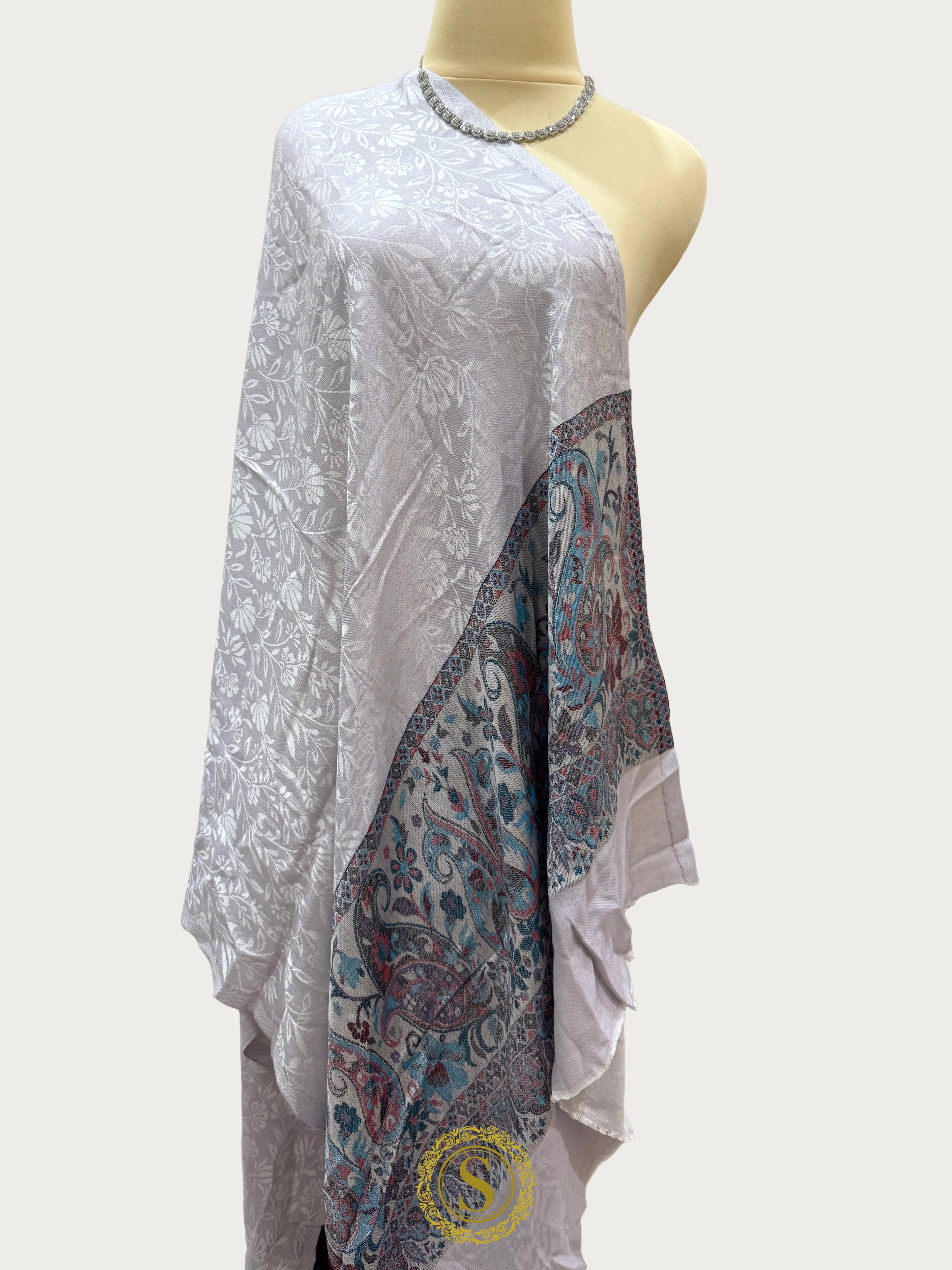 Pashmina-Inspired Design | Silk Modal Shawl & Hijab | Reversible