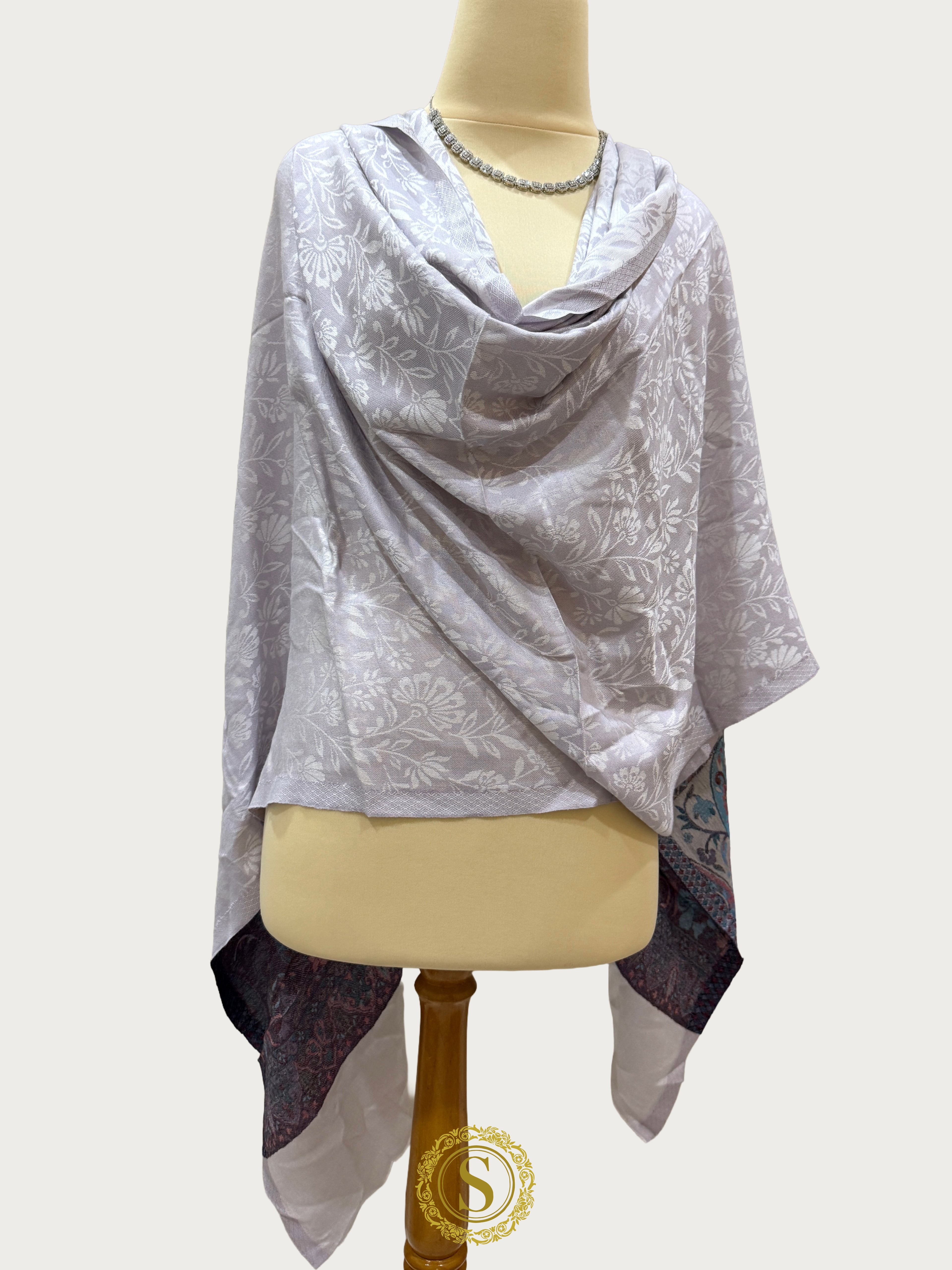 Pashmina-Inspired Design | Silk Modal Shawl & Hijab | Reversible