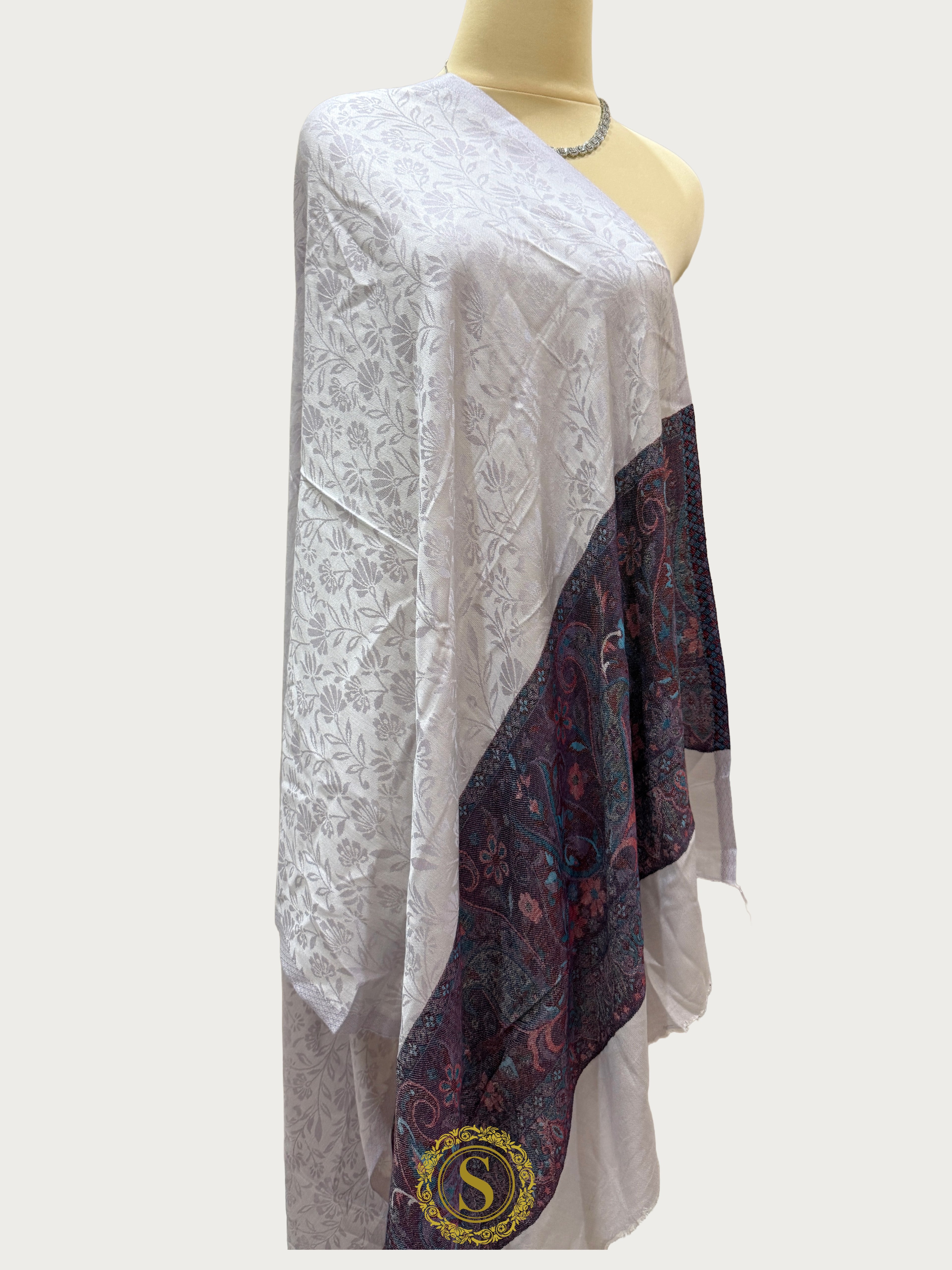 Pashmina-Inspired Design | Silk Modal Shawl & Hijab | Reversible